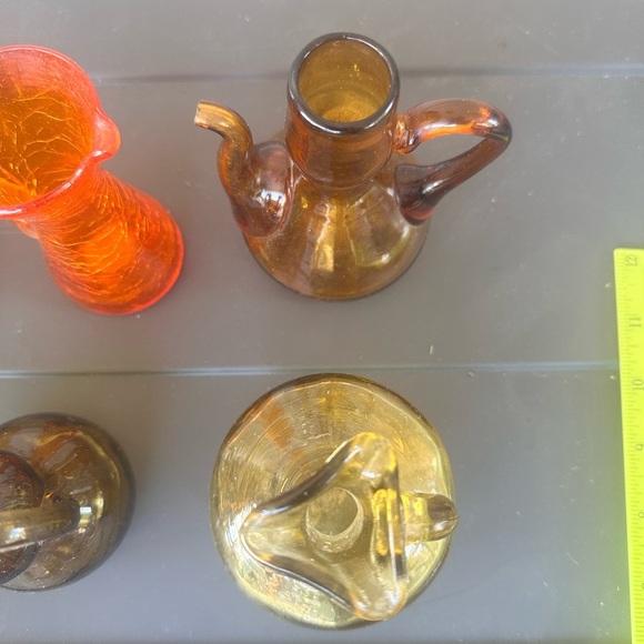 Elegant Glass Vase Set - Multicolor - Picture 4 of 13